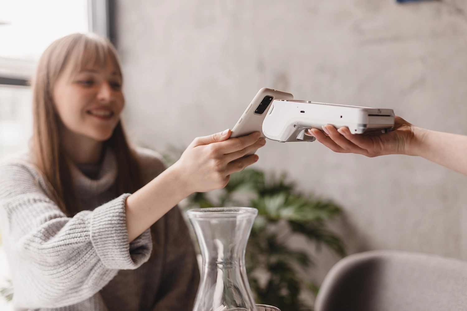 Every customer's payment card becomes their loyalty card.